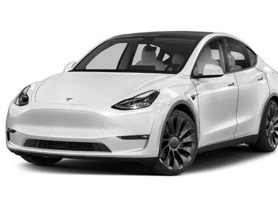 TESLA MODEL Y 2022 7SAYGDEE1NF438113 image